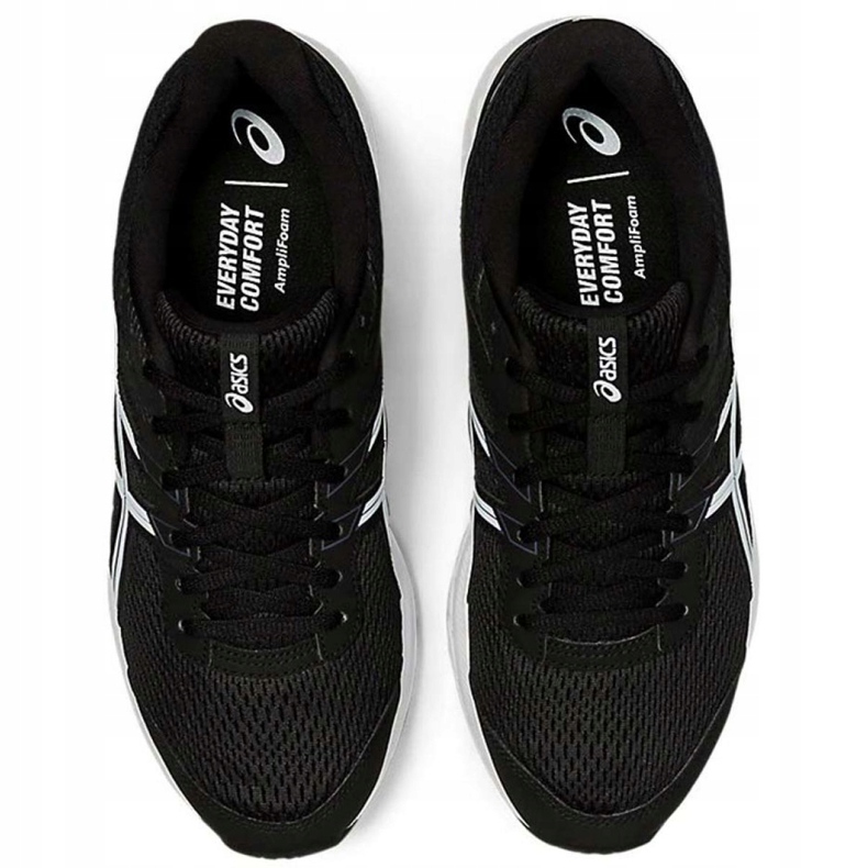 Asics Gel-Contend 6 M 1011A667 003 juoksukengät valkoinen musta 1