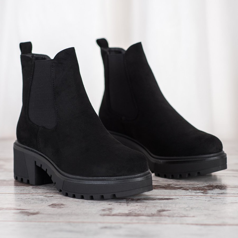 Seastar Klassiset Chelsea -saappaat musta 1