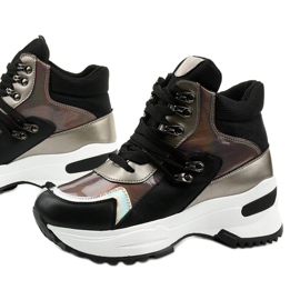 Mustat Gianna-lenkkarit monivärinen 1