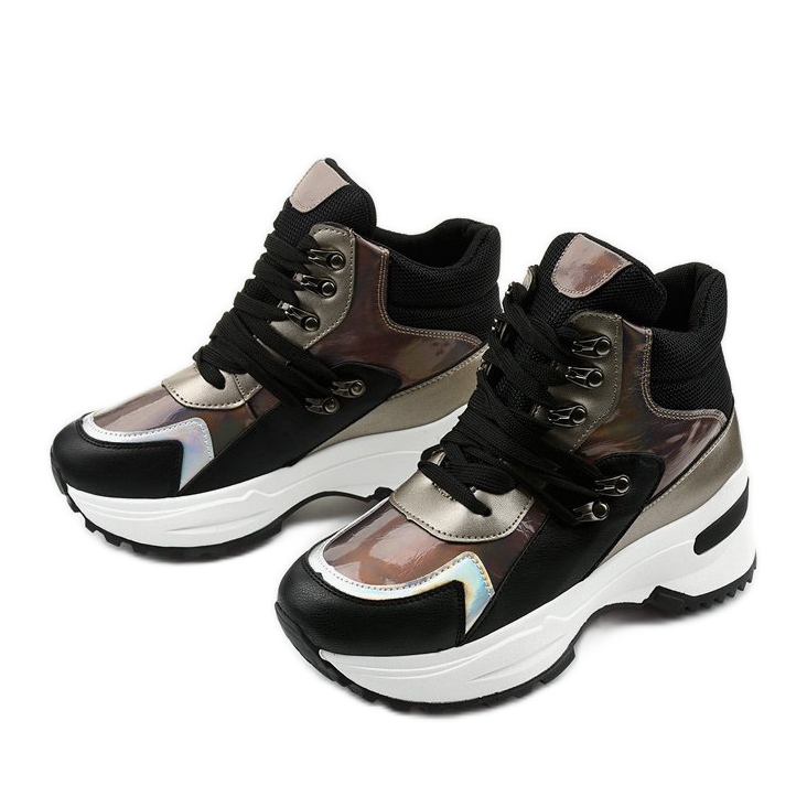 Mustat Gianna-lenkkarit monivärinen 2