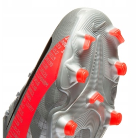 Nike Vapor 13 Academy Mg Jr AT8123-906 jalkapallokengät harmaa 1