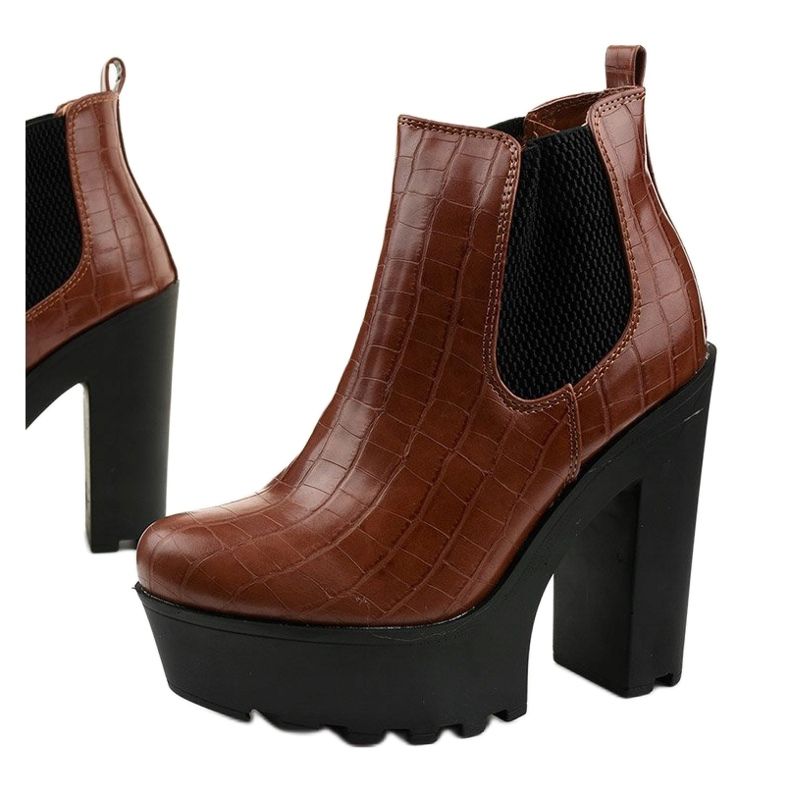 Kamelisaappaat Zellola -pylväässä ruskea 1