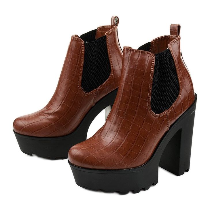 Kamelisaappaat Zellola -pylväässä ruskea 2