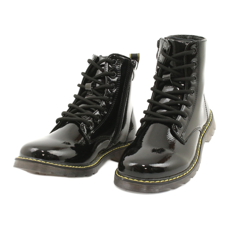 Mustat kiiltonahkakengät Evento 20DZ23-3216 Marita 4