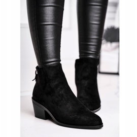 S.Barski Naisten saappaat Matalakorkoiset Lämmin syksy musta maitomainen 2