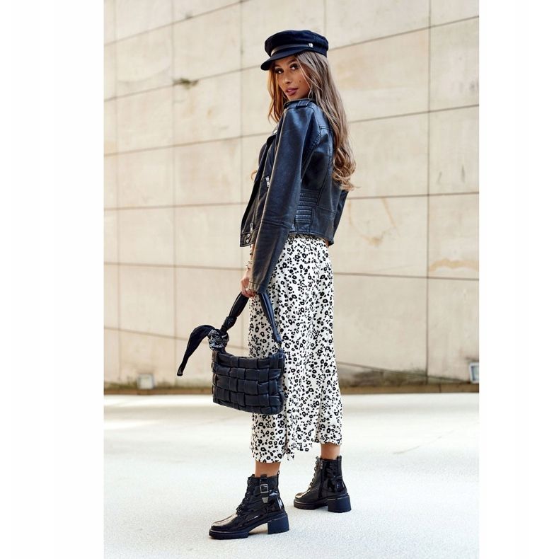 S.Barski Naisten saappaat lakattu musta ajaa minut hulluksi 1