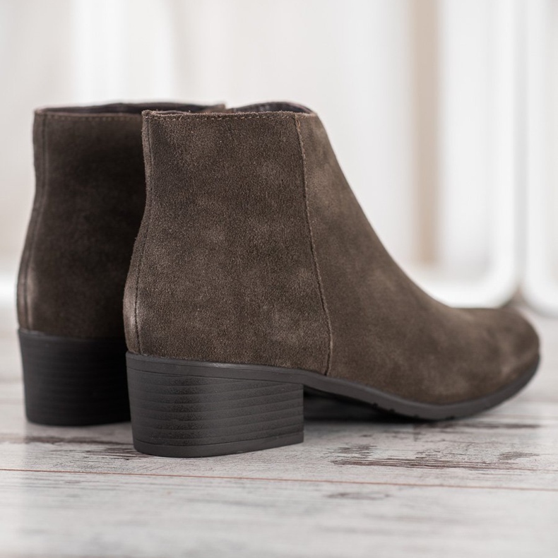 Filippo Klassiset nahkakengät khaki 1