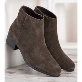 Filippo Klassiset nahkakengät khaki 2