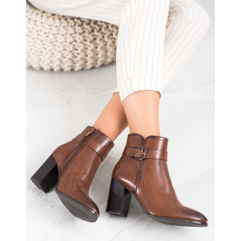 Sergio Leone Klassiset korkokengät ruskea 2