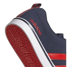 Kengät adidas Vs Pace M B74317 punainen tummansininen 3