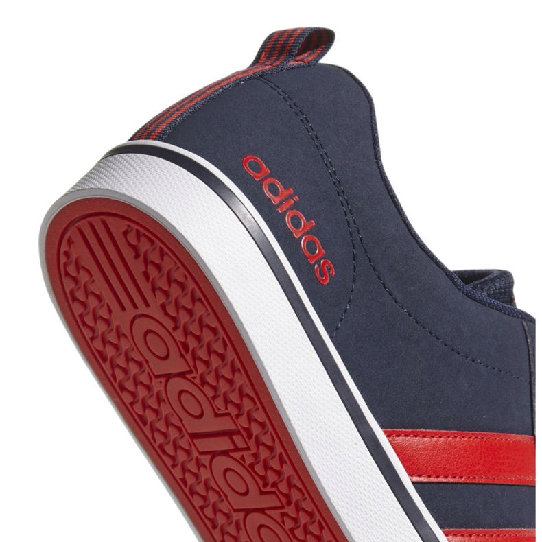 Kengät adidas Vs Pace M B74317 punainen tummansininen 3