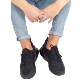 Mustat HY104 mustat urheilukengät 1