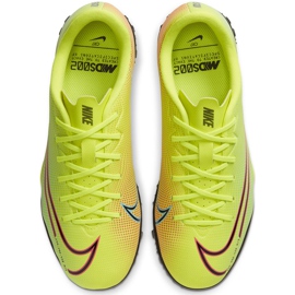 Nike Mercurial Vapor 13 Academy Mds Tf Junior CJ1178 703 jalkapallokengät monivärinen keltainen 1