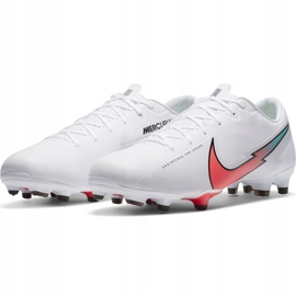 Nike Mercurial Vapor 13 Academy FG / MG M AT5269 163 jalkapallokengät valkoinen 2