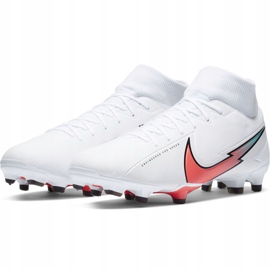 Nike Mercurial Superfly 7 Academy FG / MG M AT7946 163 jalkapallokengät valkoinen 1
