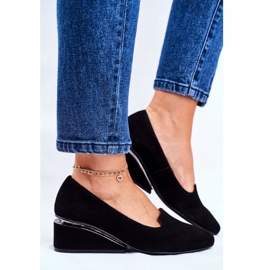 Naisten Brogues Exquisite Black 1205 musta 1