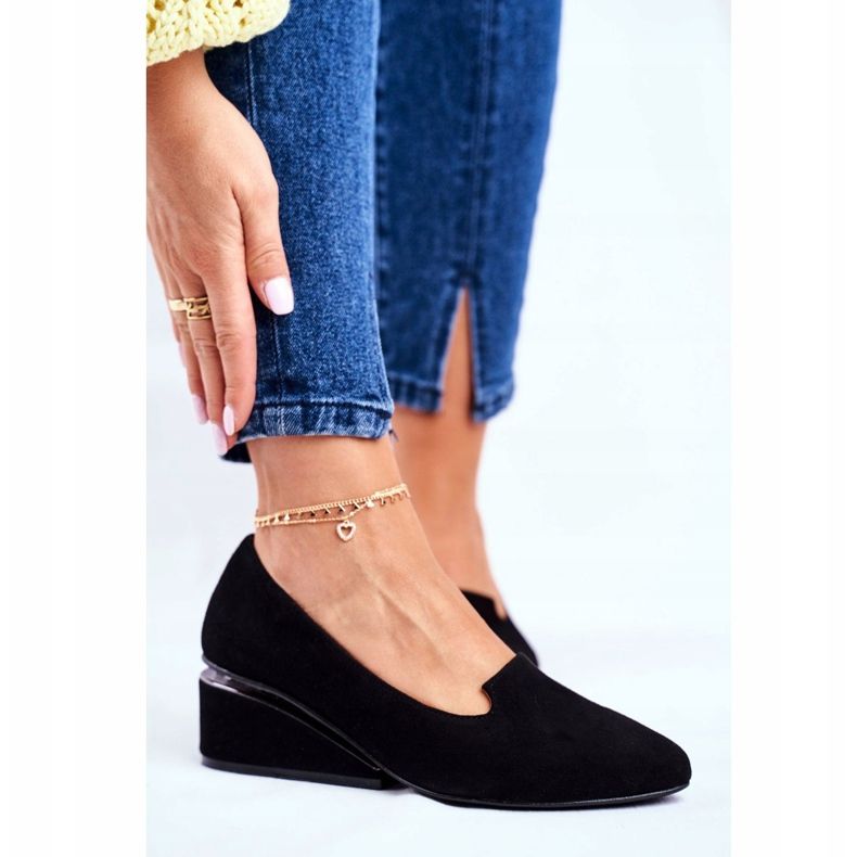 Naisten Brogues Exquisite Black 1205 musta 2