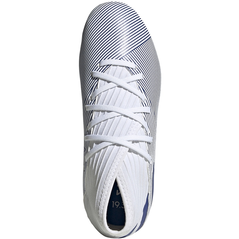 Adidas Nemeziz 19.3 Fg Jr EG7245 jalkapallokengät harmaa hopea 1