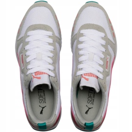 Naisten kengät Puma R78 W 373117 12 beige valkoinen oranssi vaaleanpunainen vihreä 2