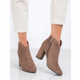 Filippo Tyylikkäät mokkanahkakengät ruskea 2