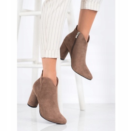 Filippo Tyylikkäät mokkanahkakengät ruskea 1