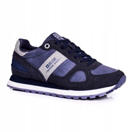 Naisten urheilukengät Big Star Navy Blue GG274676 tummansininen sininen harmaa 1