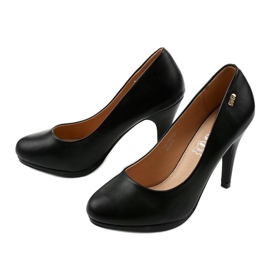 Mustat klassiset YS-190-korkokengät 2