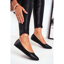 PS1 Tyylikkäät naisten ballerinat Black Maude musta 1