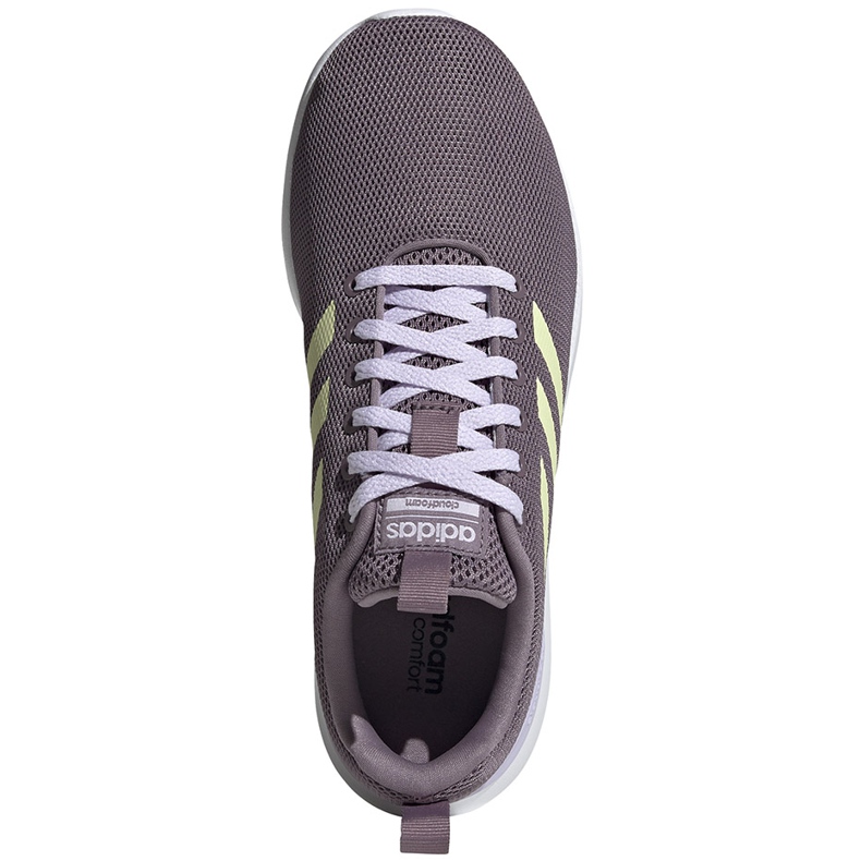 Adidas Lite Racer Cln violetti naisten kengät EG3147 harmaa 1