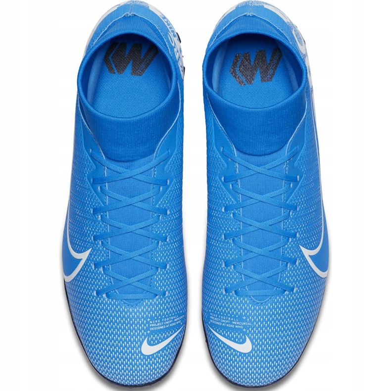 Nike Mercurial Superfly 7 Academy Tf AT7978 414 jalkapallokengät monivärinen sininen 1