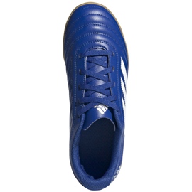 Adidas Copa 20.4 Junior EH0926 jalkapallokengät sininen sininen 1