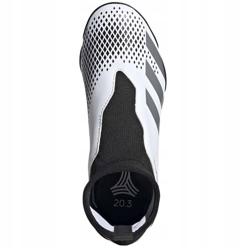 Adidas Predator 20.3 Ll Tf Junior FW9211 jalkapallokengät valkoinen valkoinen 1