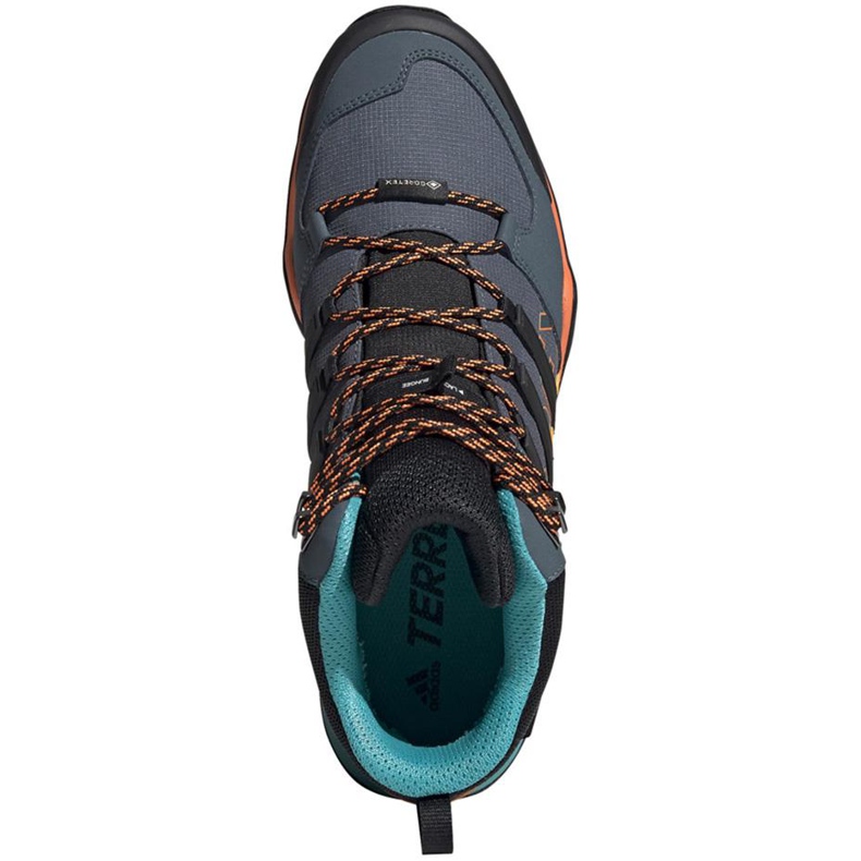 Adidas Terrex Swift miesten kengät harmaa-oranssi-sininen FV6840 monivärinen 1