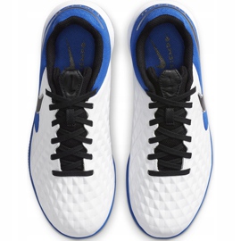 Nike Tiempo Legend 8 Academy Ic Junior AT5735 104 jalkapallokengät valkoinen 1