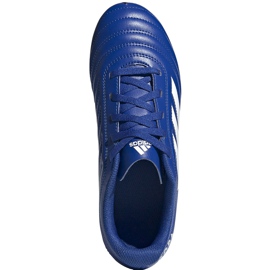 Adidas Copa 20.4 Fg Junior EH1813 jalkapallokengät sininen sininen 1