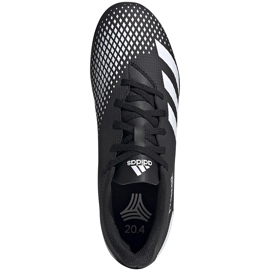 Adidas Predator 20.4 Tf FW9205 jalkapallokengät musta musta 1