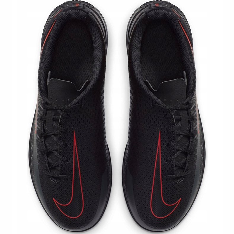 Nike Jr Phantom Gt Club Ic CK8481 060 jalkapallokengät valkoinen musta 1