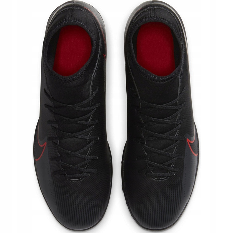 Nike Mercurial Superfly 7 Club Tf AT7980 060 jalkapallokengät musta musta 1