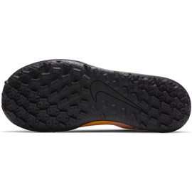 Nike Mercurial Vapor 13 Club Tf PS (V) Junior AT8178 801 jalkapallokengät oranssi, keltainen keltainen 1