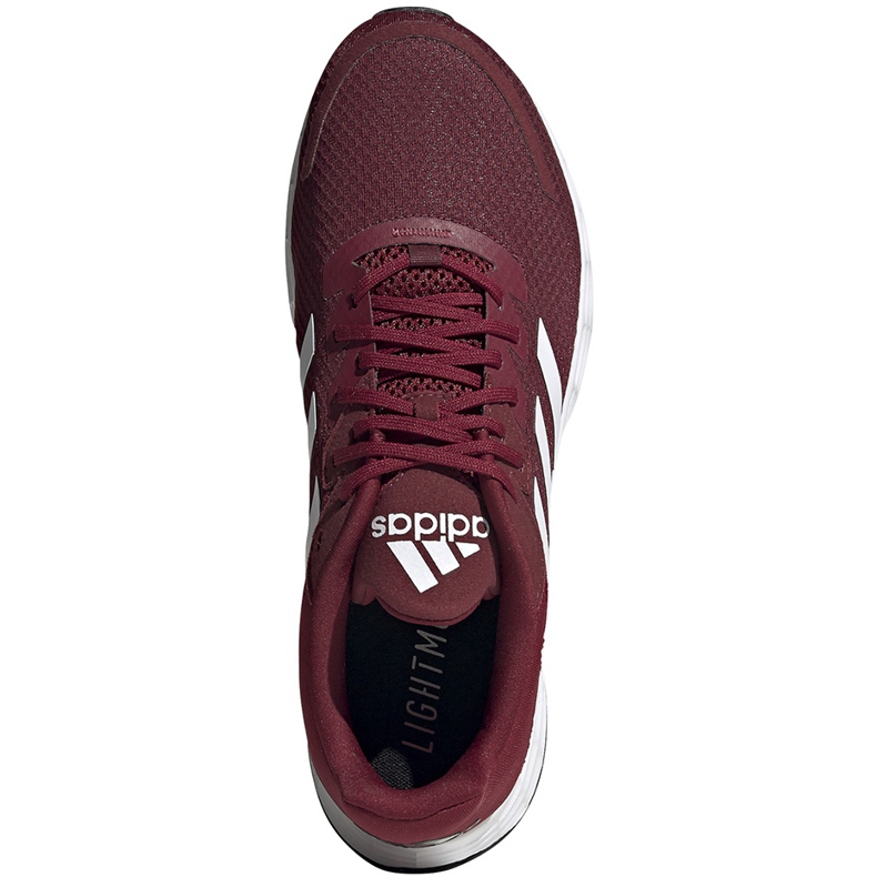 Miesten juoksukengät adidas Duramo Sl burgundy FW3217 punainen 1