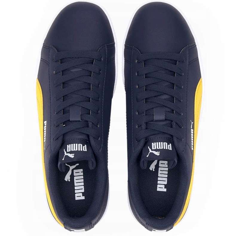 Puma Up lasten kengät tummansininen 373600 08 keltainen 2