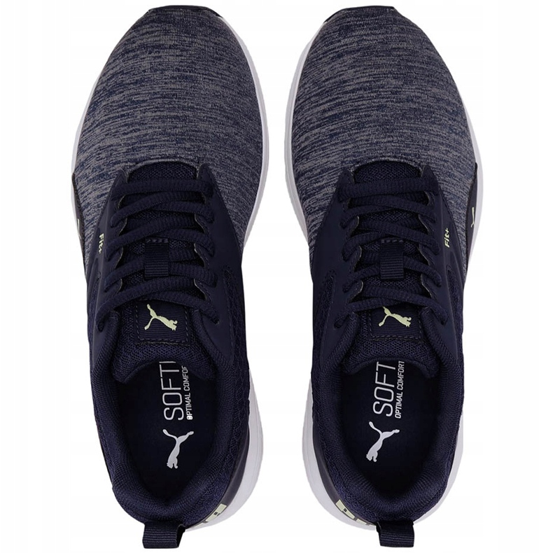 Lasten kengät Puma Nrgy Comet tummansininen 190675 17 harmaa 2