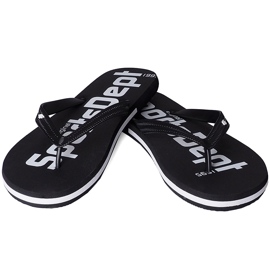 Miesten 4F tossut syvänmusta H4L20 KLM006 20S 1