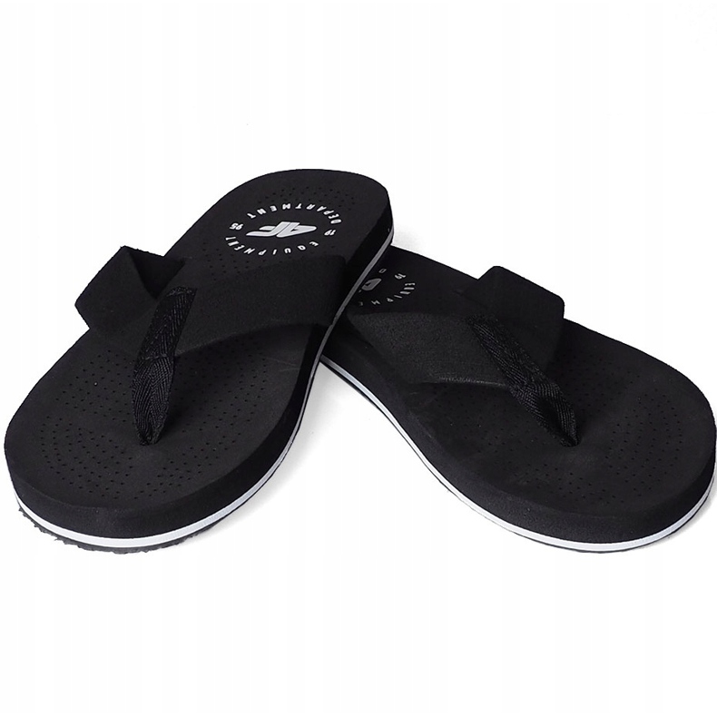 Miesten 4F tossut syvänmusta H4L20 KLM004 20S 1