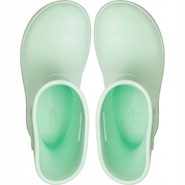 Crocs sadesaappaat lapsille Crocband Rain Boot Kids vihreä 205827 3TO 1