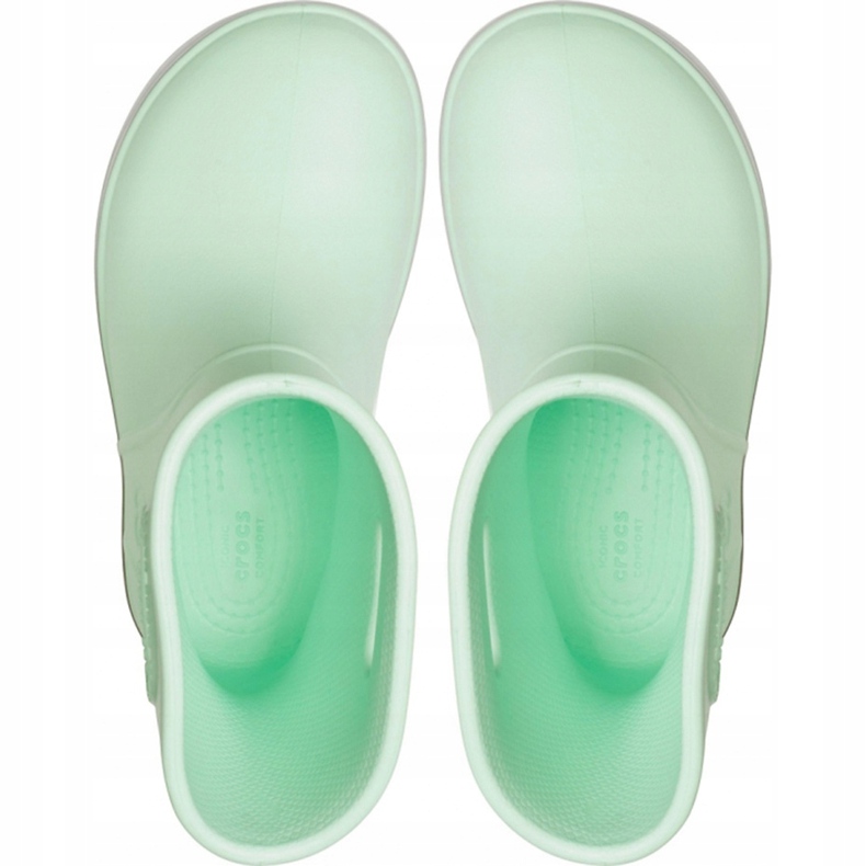 Crocs sadesaappaat lapsille Crocband Rain Boot Kids vihreä 205827 3TO 1
