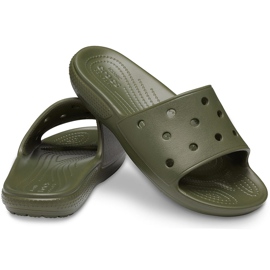 Crocs Classic Slide khaki 206121309 vihreä 1