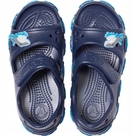 Crocs lasten sandaalit Crocs Fl Shark Band Sandal B laivastonsininen 206365 410 tummansininen 1