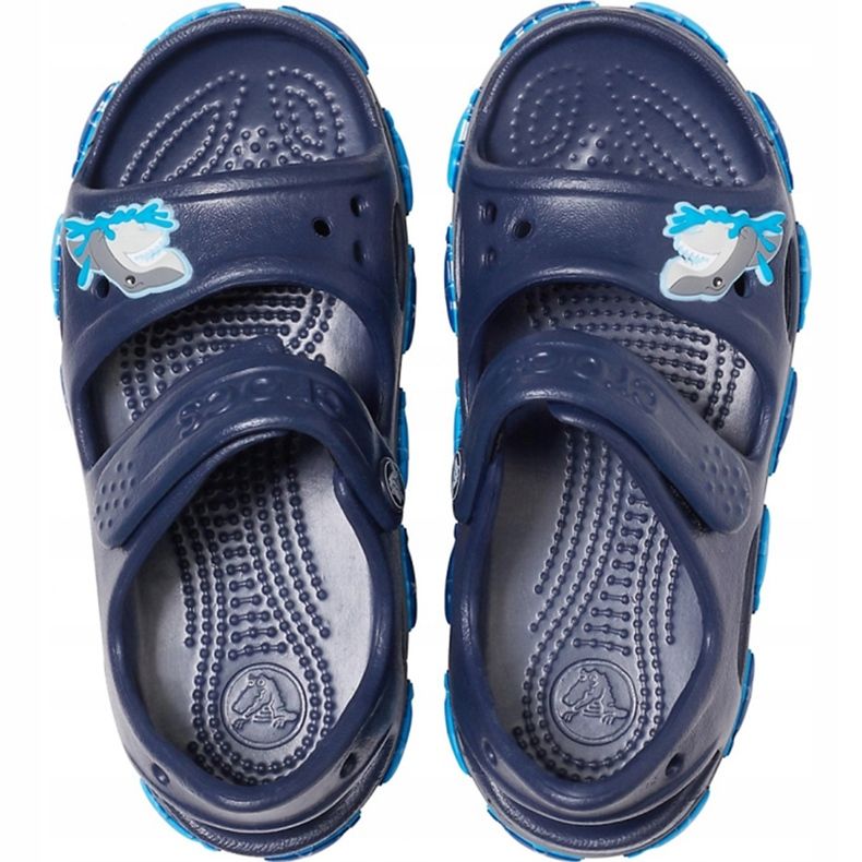 Crocs lasten sandaalit Crocs Fl Shark Band Sandal B laivastonsininen 206365 410 tummansininen 1