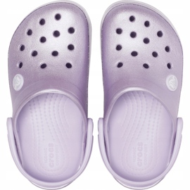 Crocs lapsille Crocband Glitter Clog Kids violetti 205936530 1